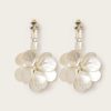 Best Vanina Fleur Blanche Earrings