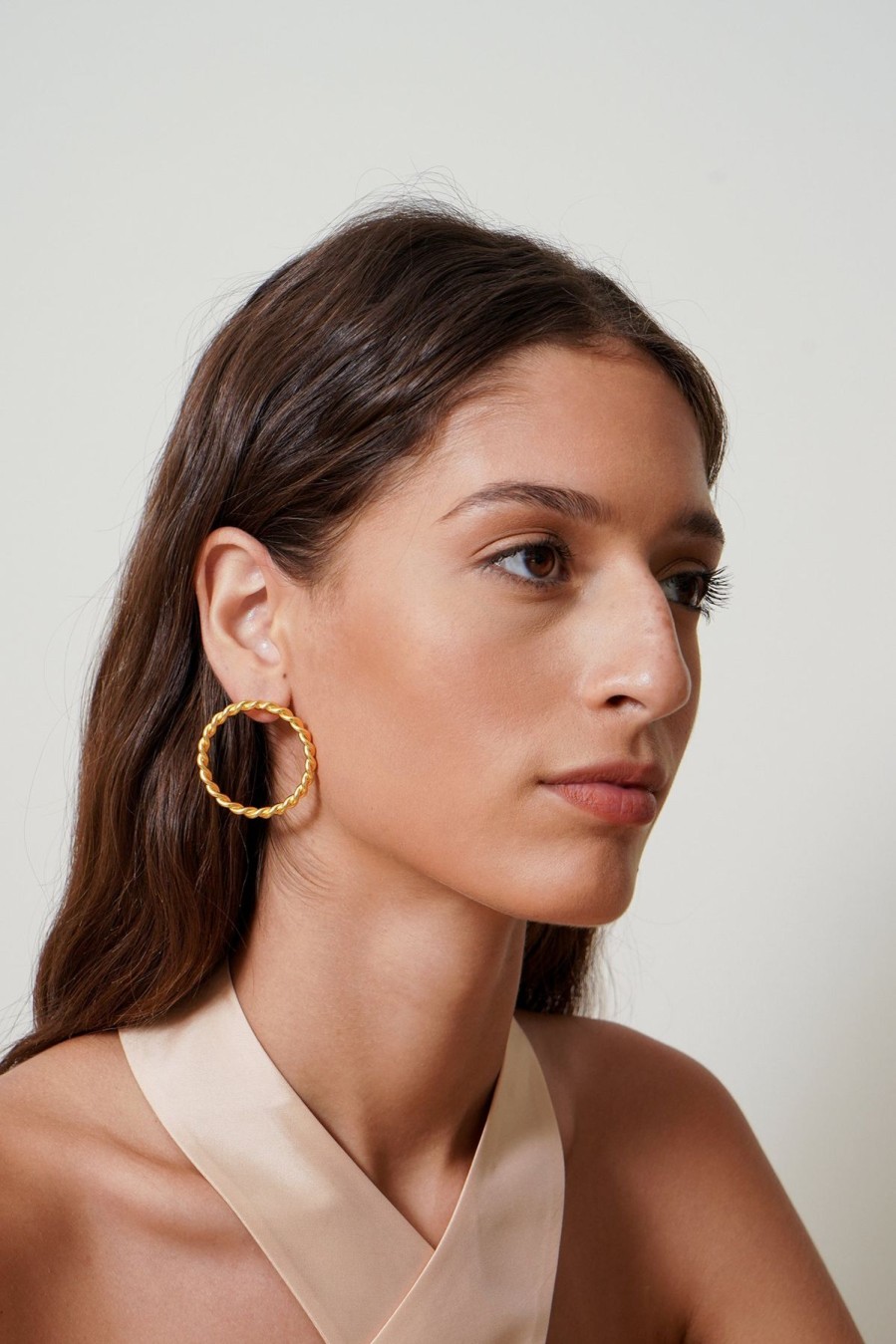 Hot Vanina Circle Earrings