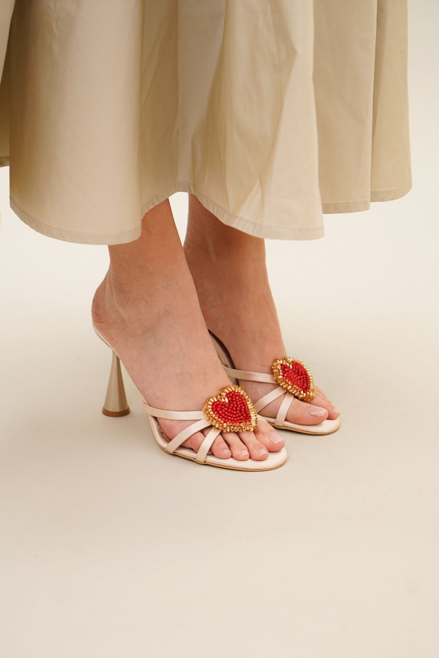 Clearance Vanina Love Letter Sandals