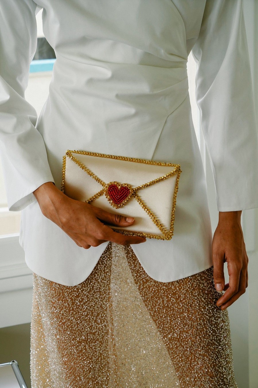 Online Vanina Love Letter Clutch